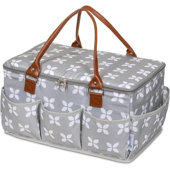 Extra Large Diaper Caddy Baby Organizer Toy Storage Craft Wet Dry Bag with Zip T - Picture 7 of 7